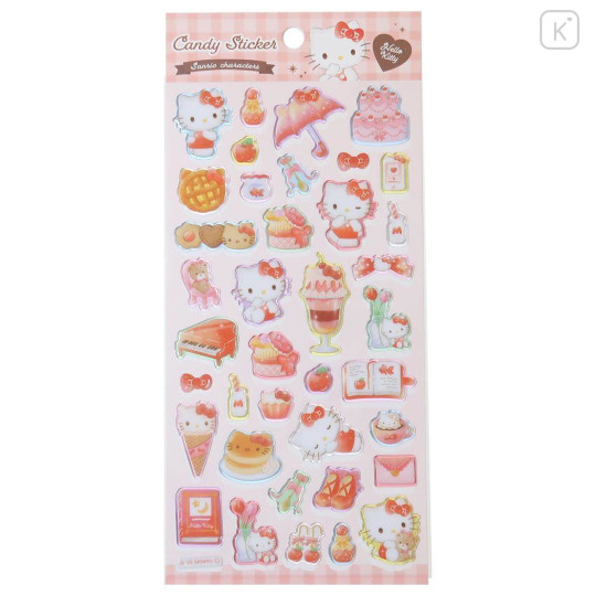 Japan Sanrio Candy Sticker - Hello Kitty - 1