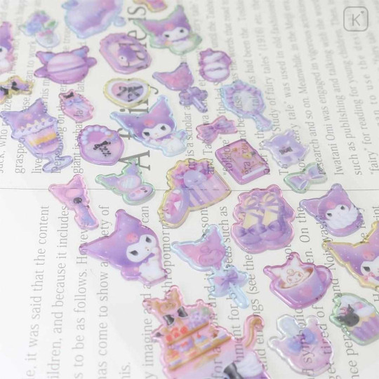 Japan Sanrio Candy Sticker - Kuromi - 2