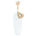 Japan Sanrio Dangling Tail Mascot - Hello Kitty : Gogo Gal Collection White - 1