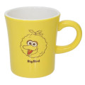 Japan Sesame Street Porcelain Mug - Big Bird Happy - 1