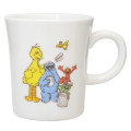 Japan Sesame Street Porcelain Mug - Characters Love - 1