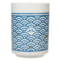 Japan Kirby Japanese Tea Cup - Characters Wave Navy - 1