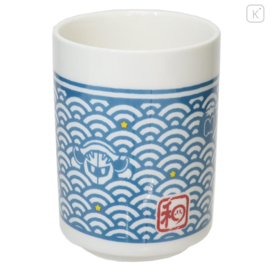 Japan Kirby Japanese Tea Cup - Characters Wave Navy - 3