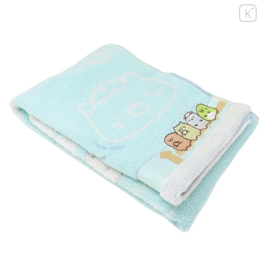 Japan San-X Jacquard Face Towel - Sumikko Gurashi : Hot Spring Onsen - 3