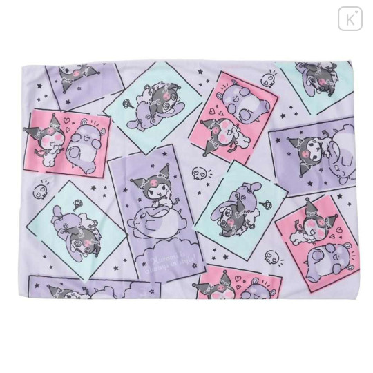 Japan Sanrio Pillow Cover - Kuromi : Baku Charming Girl - 2