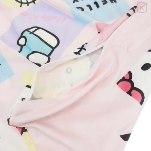 Japan Sanrio Pillow Cover - Hello Kitty : Ribbon Style Pink - 4