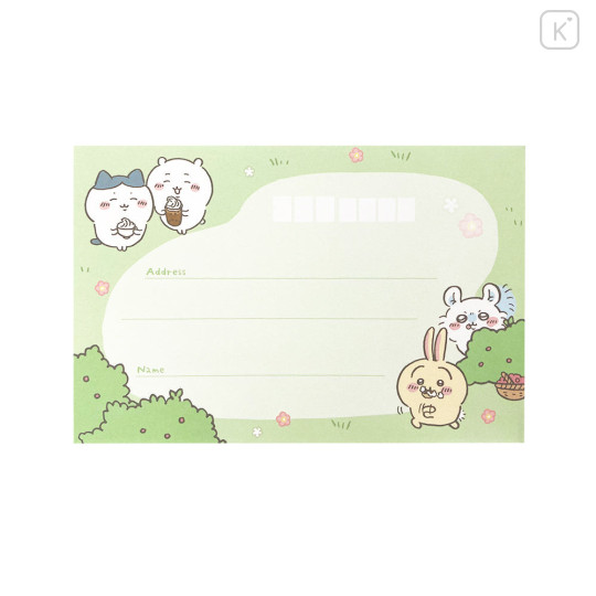 Japan Chiikawa Letter Writing Volume Set - Chiikawa & Hachiware : Munching - 5