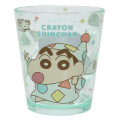 Japan Crayon Shin-chan Clear Plastic Tumbler - Shinnosuke Nohara : Pajama Mint - 1