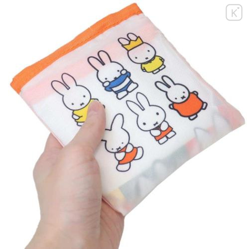 Japan Miffy Eco Bag - Miffy 70th Anniversary White Orange - 4