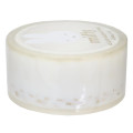 Japan Miffy Clear Masking Tape with Gold Foil - Face White - 2