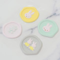 Japan Miffy Wax Style Seal Sticker - Miffy : Grey - 2