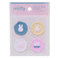 Japan Miffy Wax Style Seal Sticker - Miffy : Pink - 1
