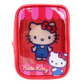 Japan Sanrio Clear Pouch - Hello Kitty : Doll Profile - 1