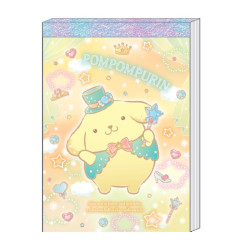 Japan Sanrio Mini Notepad - Pompompurin : Dream Party