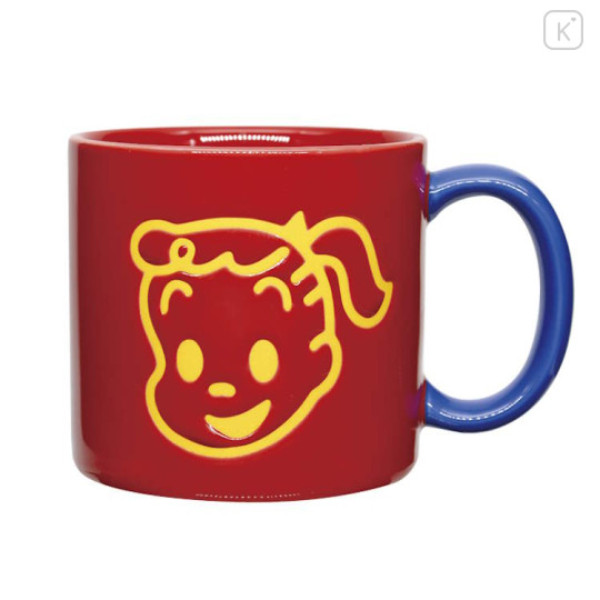 Japan Osamu Goods Porcelain Mug - Jill : Red Blue - 1