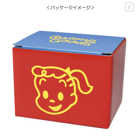 Japan Osamu Goods Porcelain Mug - Jill : Red Blue - 2
