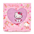 Japan Sanrio Embroidered Mini Towel Handkerchief Box - Hello Kitty : Flower Wonderful Day - 1