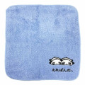 Japan San-X Embroidered Mini Towel Handkerchief Box - Tarepanda : Blue - 2