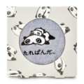 Japan San-X Embroidered Mini Towel Handkerchief Box - Tarepanda : Grey - 1