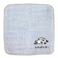 Japan San-X Embroidered Mini Towel Handkerchief Box - Tarepanda : Grey - 2