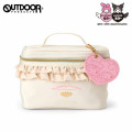 Japan Sanrio Outdoor Products Vanity Pouch - Kuromi & My Melody - 1