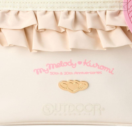 Japan Sanrio Outdoor Products Vanity Pouch - Kuromi & My Melody - 4