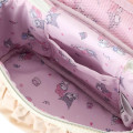 Japan Sanrio Outdoor Products Vanity Pouch - Kuromi & My Melody - 6