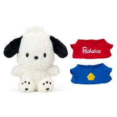Japan Sanrio Original Dress-up Plush Toy - Pochacco : Outfit Change