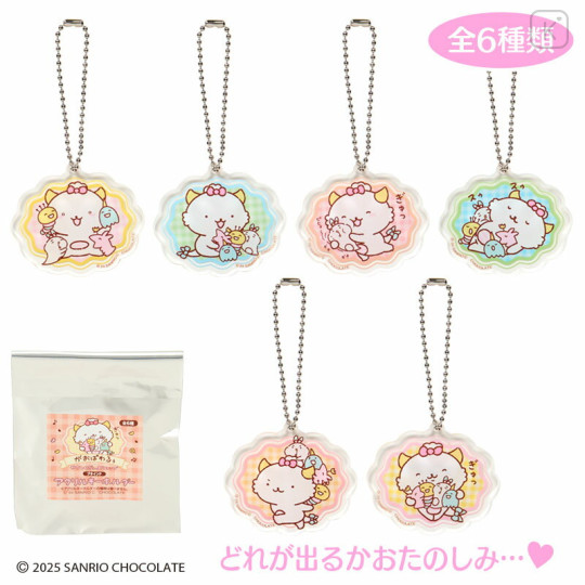 Japan Sanrio Secret Acrylic Keychain - Gaopowerroo : Blind Box - 1