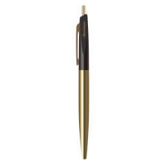 Japan Anterique Brass Collection Ballpoint Pen BP2 - Pitch Black
