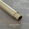 Japan Anterique Brass Collection Ballpoint Pen BP2 - Navy Blue - 4
