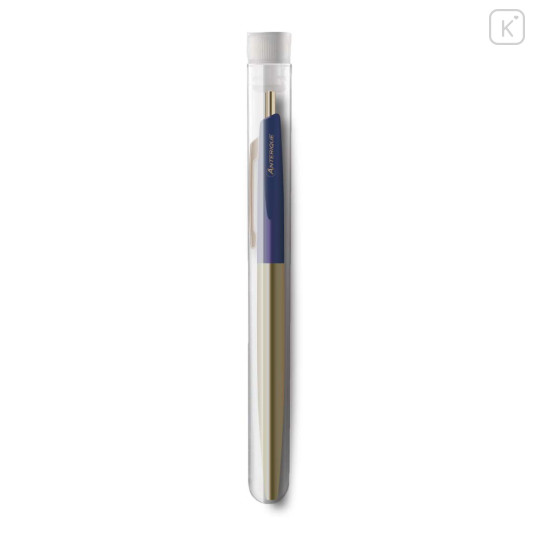 Japan Anterique Brass Collection Ballpoint Pen BP2 - Navy Blue - 5