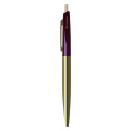 Japan Anterique Brass Collection Ballpoint Pen BP2 - Maroon - 1