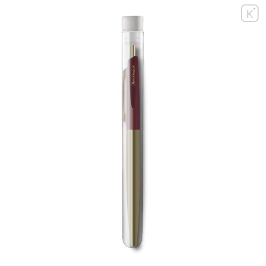 Japan Anterique Brass Collection Ballpoint Pen BP2 - Maroon - 5