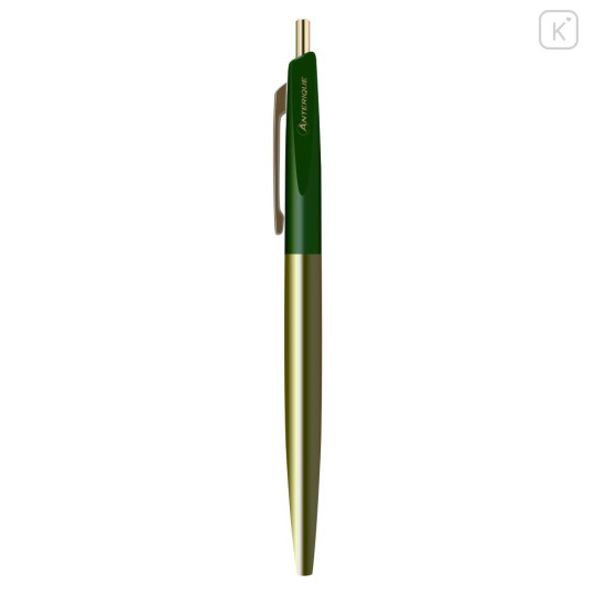 Japan Anterique Brass Collection Ballpoint Pen BP2 - Forest Green - 1