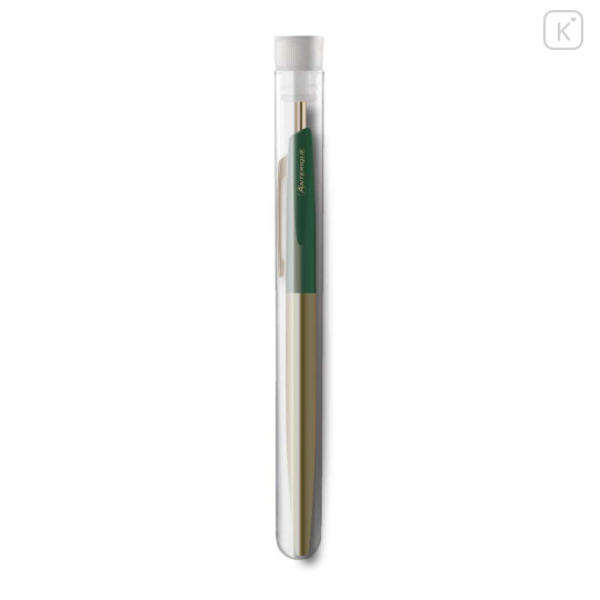 Japan Anterique Brass Collection Ballpoint Pen BP2 - Forest Green - 5