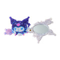 Japan Sanrio Slide Mirror - Kuromi : Couch Potato - 2