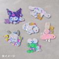Japan Sanrio Slide Mirror - Kuromi : Couch Potato - 5