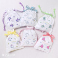 Japan Sanrio Embroidered Drawstring Bag - Pochacco : Couch Potato - 6