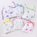 Japan Sanrio Embroidered Drawstring Bag - Keroppi : Couch Potato - 6
