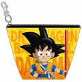 Japan Dragon Ball Triangular Mini Pouch - Goku Orange - 1