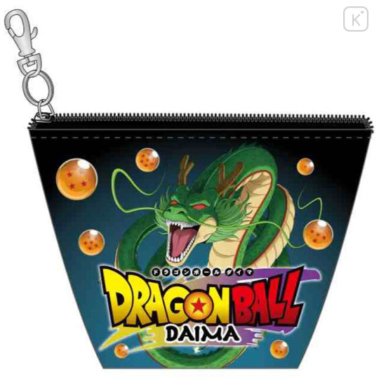 Japan Dragon Ball Triangular Mini Pouch - Shenron Vegeta Kaiōshin - 1