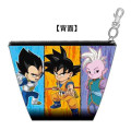 Japan Dragon Ball Triangular Mini Pouch - Shenron Vegeta Kaiōshin - 2