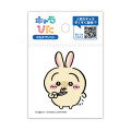 Japan Chiikawa Charapita Iron Print Mini - Usagi : Tongue Out - 1
