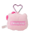 Japan Sanrio Original Face Mascot Holder - Hello Kitty : I Love Hello Kitty Pink - 2