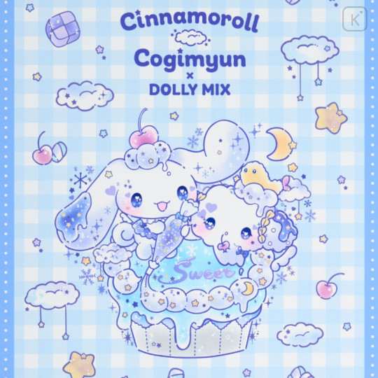 Japan Sanrio Mouse Pad - Cinnamoroll & Cogimyun : Dolly Mix - 3
