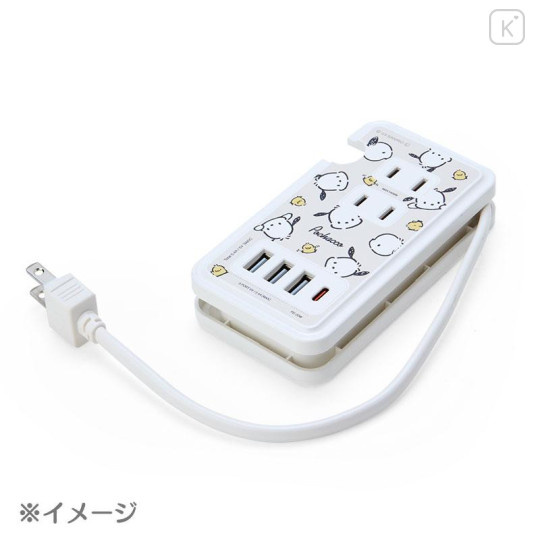 Japan Sanrio Usb & Usb-C Port AC Power Strip - Cinnamoroll & Cogimyun : Dolly Mix - 5