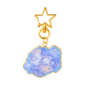 Japan Sanrio Metal Keychain - Cinnamoroll : Dolly Mix Blue - 2
