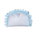 Japan Sanrio Frill Pouch - Cinnamoroll & Cogimyun : Dolly Mix Blue - 2