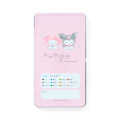 Japan Sanrio 12 Color Colored Pencils with Case - Kuromi & My Melody - 2